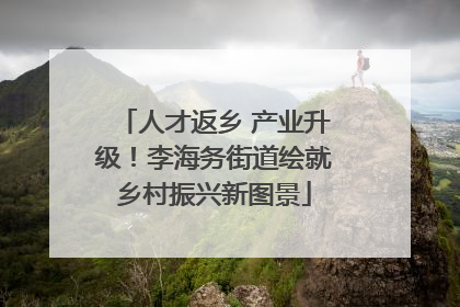 人才返乡 产业升级！李海务街道绘就乡村振兴新图景
