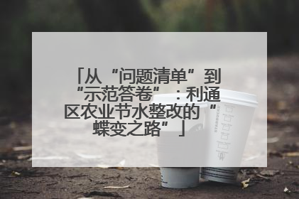 从“问题清单”到“示范答卷”：利通区农业节水整改的“蝶变之路”
