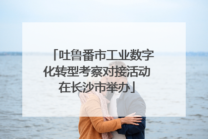 吐鲁番市工业数字化转型考察对接活动在长沙市举办