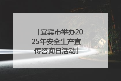 宜宾市举办2025年安全生产宣传咨询日活动