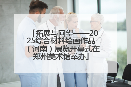 拓展与回望——2025综合材料绘画作品（河南）展览开幕式在郑州美术馆举办