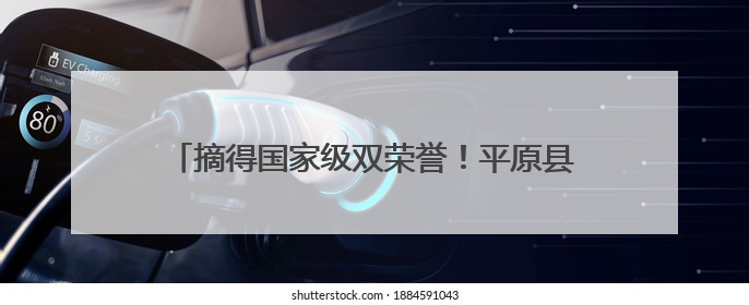 摘得国家级双荣誉！平原县“光伏+”点亮绿色发展路