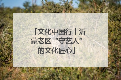 文化中国行丨沂蒙老区“守艺人”的文化匠心