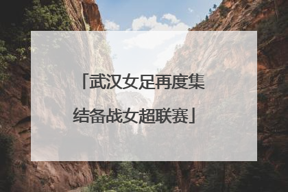 武汉女足再度集结备战女超联赛