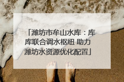潍坊市牟山水库：库库联合调水枢纽 助力潍坊水资源优化配置