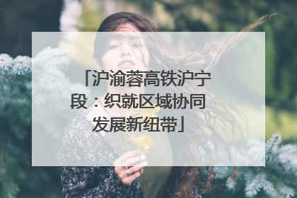 沪渝蓉高铁沪宁段：织就区域协同发展新纽带
