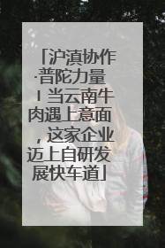 沪滇协作·普陀力量〡当云南牛肉遇上意面，这家企业迈上自研发展快车道