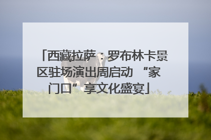 西藏拉萨：罗布林卡景区驻场演出周启动 “家门口”享文化盛宴