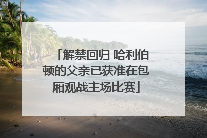 解禁回归 哈利伯顿的父亲已获准在包厢观战主场比赛
