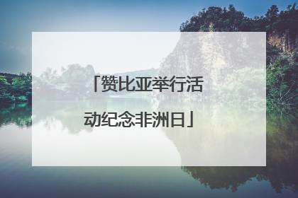 赞比亚举行活动纪念非洲日
