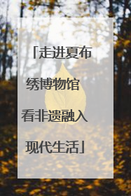 走进夏布绣博物馆 看非遗融入现代生活