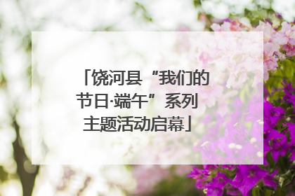 饶河县“我们的节日·端午”系列主题活动启幕