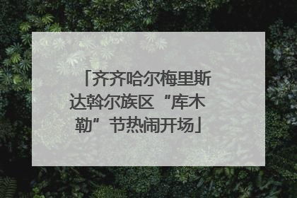 齐齐哈尔梅里斯达斡尔族区“库木勒”节热闹开场