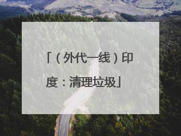 （外代一线）印度：清理垃圾