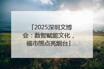 2025深圳文博会：数智赋能文化，福市熊点亮烟台