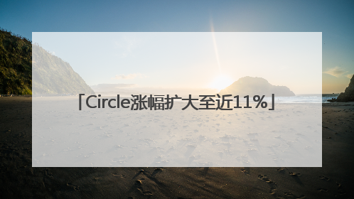 Circle涨幅扩大至近11%